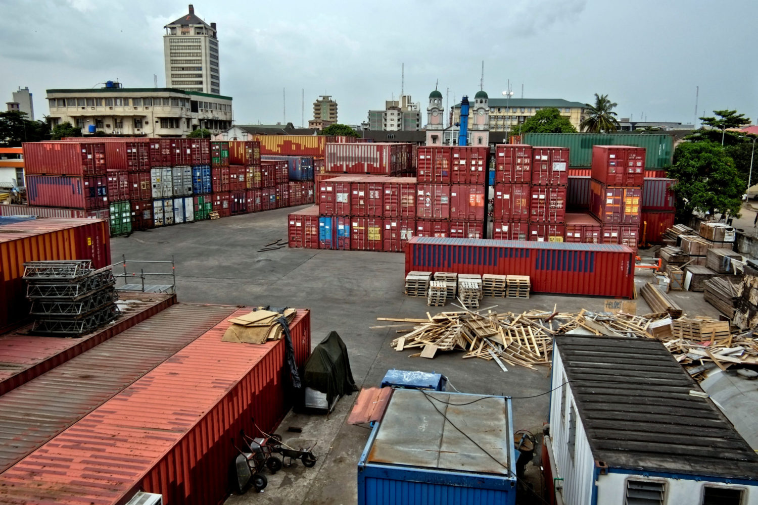 Access Bank : Port Lagos containers, Prisme Proparco ©James Keogh Wostok