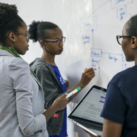 Andela's team in action ©Backdrop